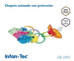 Chupete Cierra Solo con protector Infantec 0m+/ 27GB0912