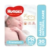 Packaging con falla! Huggies Natural Care prematuro