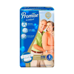 Pañales Para Adultos Descartables Promise Confort 8u - comprar online