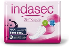 Indasec Dermoseda Maxi Goodnight x12 Unidades