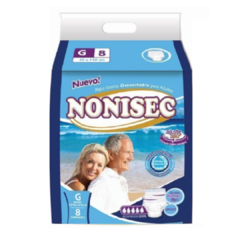 Nonisec Ropa Interior Grande x 8uds