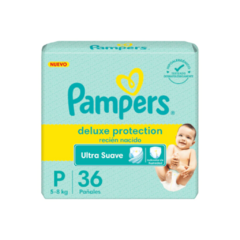 PAÑAL SALE 2 x 15% OFF Pampers Deluxe Protection Pequeño x 36 Unidades - comprar online