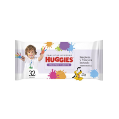 Toallitas Húmedas Huggies Manitos Y Carita x32u