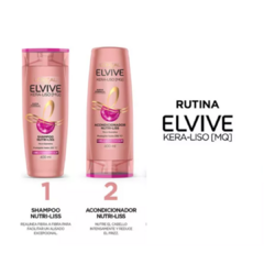 COMBO! Rutina Elvive Kera-liso MQ 400 Ml