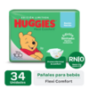 Huggies Extra Flex Recién Nacido x 34