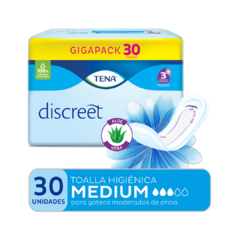 Tena Discreet Toallita Para incontinencia Medium x30u