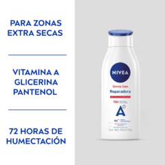 Crema corporal NIVEA Derma Care Reparadora Hipoalergénica 400ml - comprar online