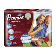 Pañales Para Adultos Descartables Promise Premium 8u P/M
