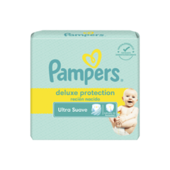 PACKAGING CON FALLA! Pampers Deluxe RN+ x 56 Unidades