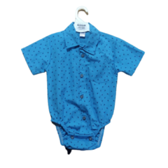 CAM Body para bebé manga corta camisa estampada cod. 0090 - PAÑAL ONCE