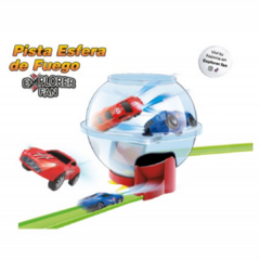Pista de autos esfera con 14 piezas Explorer fan / LOVE cod.8205 - tienda online