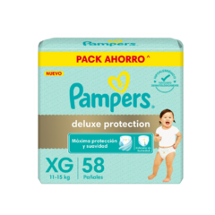 PAÑAL SALE 2 x 10% OFF Pampers Deluxe Protection Todos los talles - PAÑAL ONCE