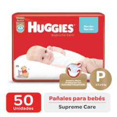 Huggies Supreme Pequeño x 50