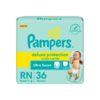 Pañales Pampers Deluxe Protection RN x36U HASTA 4 KILOS