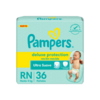 PROMO 2 x 15% OFF Pañales Pampers Deluxe Protection RN x36U