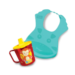 Bimbi Set Babero + Vasito cod.0233 - comprar online