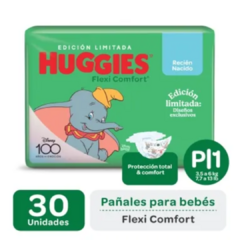 Huggies Flexi Comfort Talle P Edicion Limitada x30un