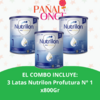 3 TARROS! Nutrilon Profutura N° 1 Leche En Polvo x800Gr