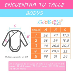 Body bordado unisex Godless HAPPY D0015 - comprar online