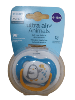 Chupete AVENT Ultra Air Animals 6-18m 081/09 - comprar online