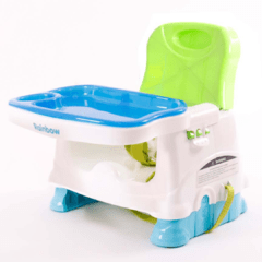 Rainbow Silla de comer tipo booster con juegos Selva Verde - comprar online