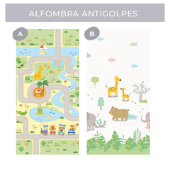 Alfombra Antigolpes Reversible Forest 120 X 180 Rainbow COD.120F