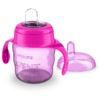 Philips Avent vaso con boquilla y asas 200ml 6m+ ROSA 551/03 - comprar online