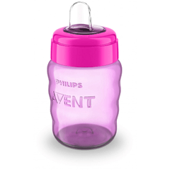 Vaso Avent Easy con boquilla de silicona 260ml 9m+ ROSA 553/03 - comprar online