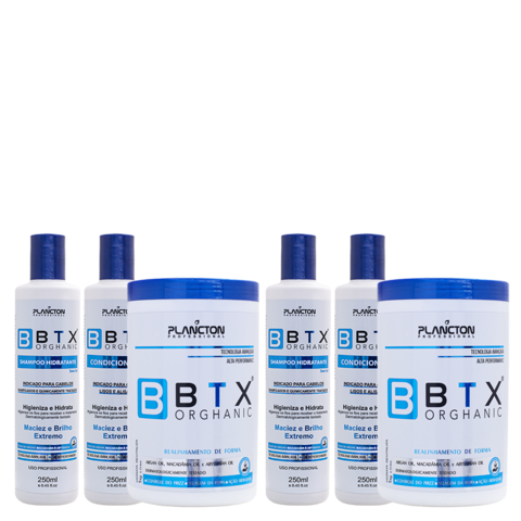 6 BTX Orghanic e GRÁTIS 6 Óleo Poderoso da Hora de 30ml