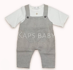 Camisa off White Linho - Kaps Baby
