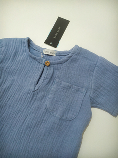 Camisa Azul Sereno - comprar online