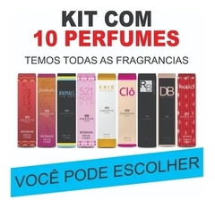 Kit com 10 perfumes Amakha Paris