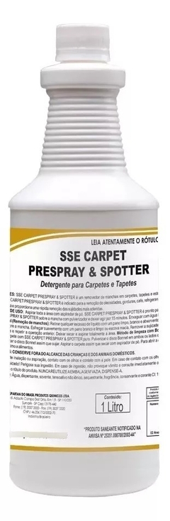 Sse Carpet 1 Litro Prespray E Spotter Spartan