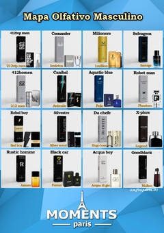 Kit 40 perfumes 15ml Moments Paris - comprar online