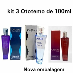 Kit Com 3 Perfumes Ototemo Tradicional, Deep Blue E Secrets
