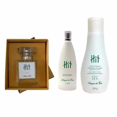 Kit Perfume Hit L´acqua Di Fiori + Desodorante 115 Ml + Creme Hidratante 245g Original