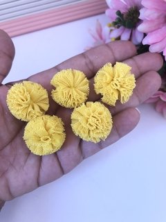 Pompom Malha 2,5 cm - 5 unidades - Tudoparaartesanato