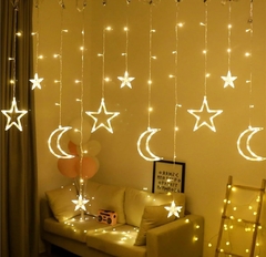 Set x 2 Cortinas de luna y estrellas a pila! en internet