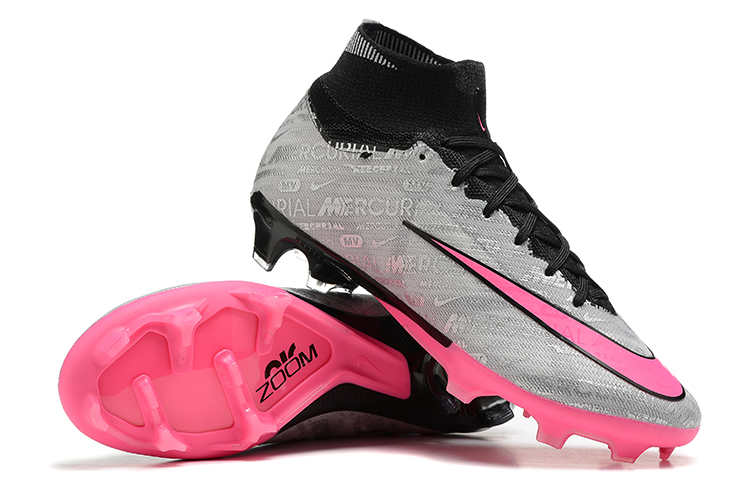 Nike mercurial best sale superfly grey pink
