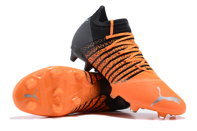 Chuteira de Campo Puma Future Z 1.3 Instinct FG Laranja Preto