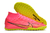 Chuteira Society Nike Air Zoom Mercurial Vapor 15 Academy TF Cano Alto / Rosa