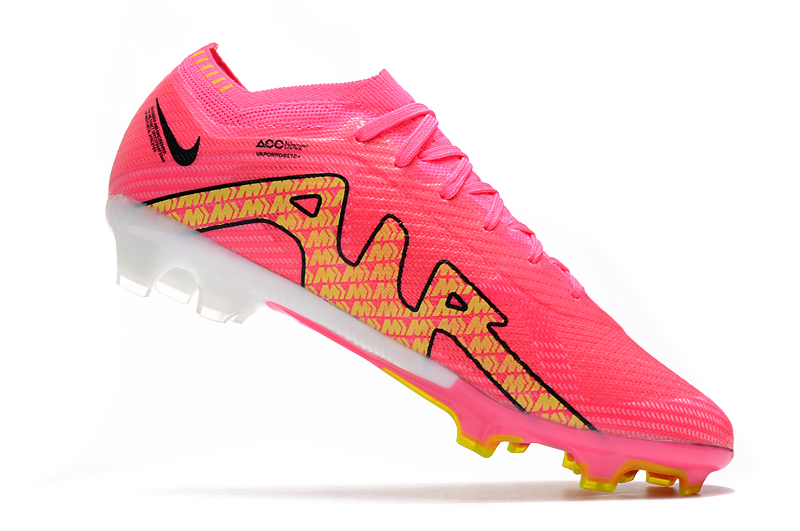 Chuteira Campo Nike Zoom Mercurial Vapor 15 Elite FG Rosa E