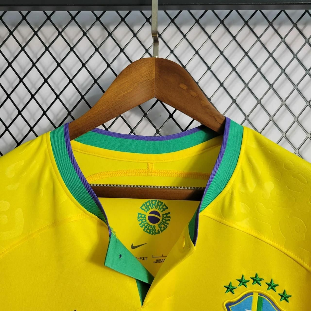 Camisa Seleção Brasileira I Copa 2022 Torcedor Masculina