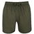 SHORTS DE LINHO LONG VERDE MILITAR