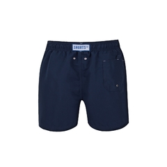 Shorts Liso Infantil Azul Marinho - comprar online