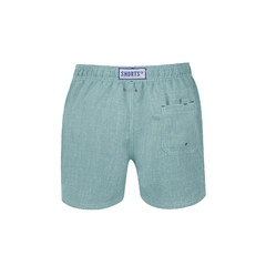 SHORTS INFANTIL OXFORD VERDE ÁGUA - buy online