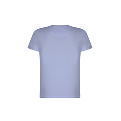 Camiseta infantil Fio egípcio Gola Careca Azul Claro - buy online
