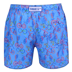 Shorts Regular Especial Bike Azul - comprar online