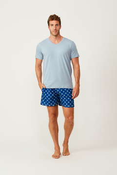 Imagem do Shorts Regular Leme Navy 24