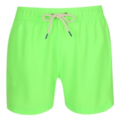 Shorts Liso Elastano Verde Neon